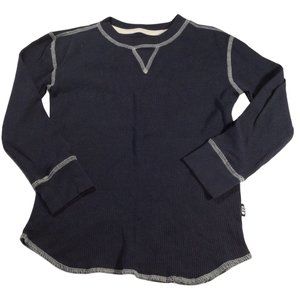 👣 5/$25 - Navy Thermal Style Long Sleeve Top